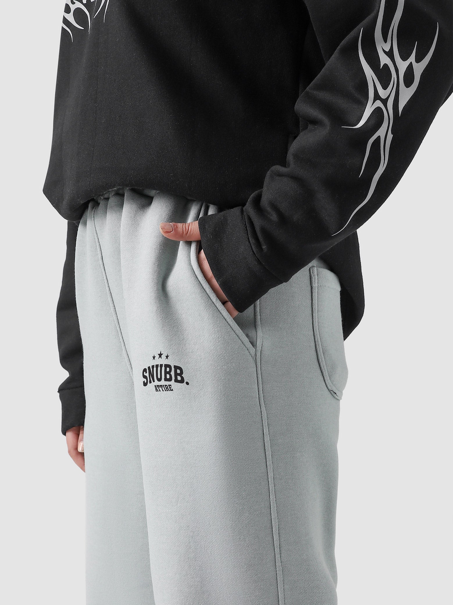 Slate Grey - Straight Fit Trouser