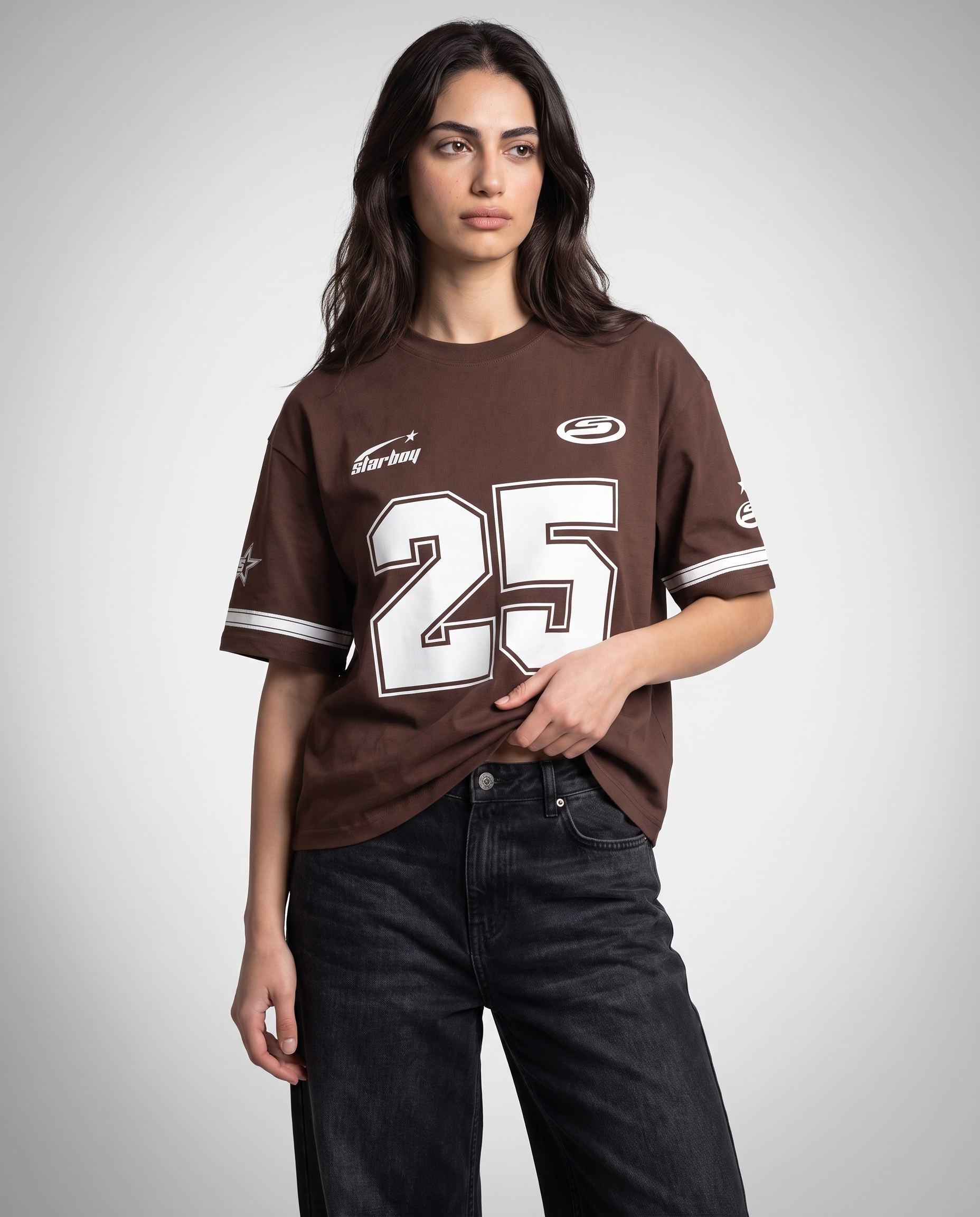 Starboy Jersey - Brown