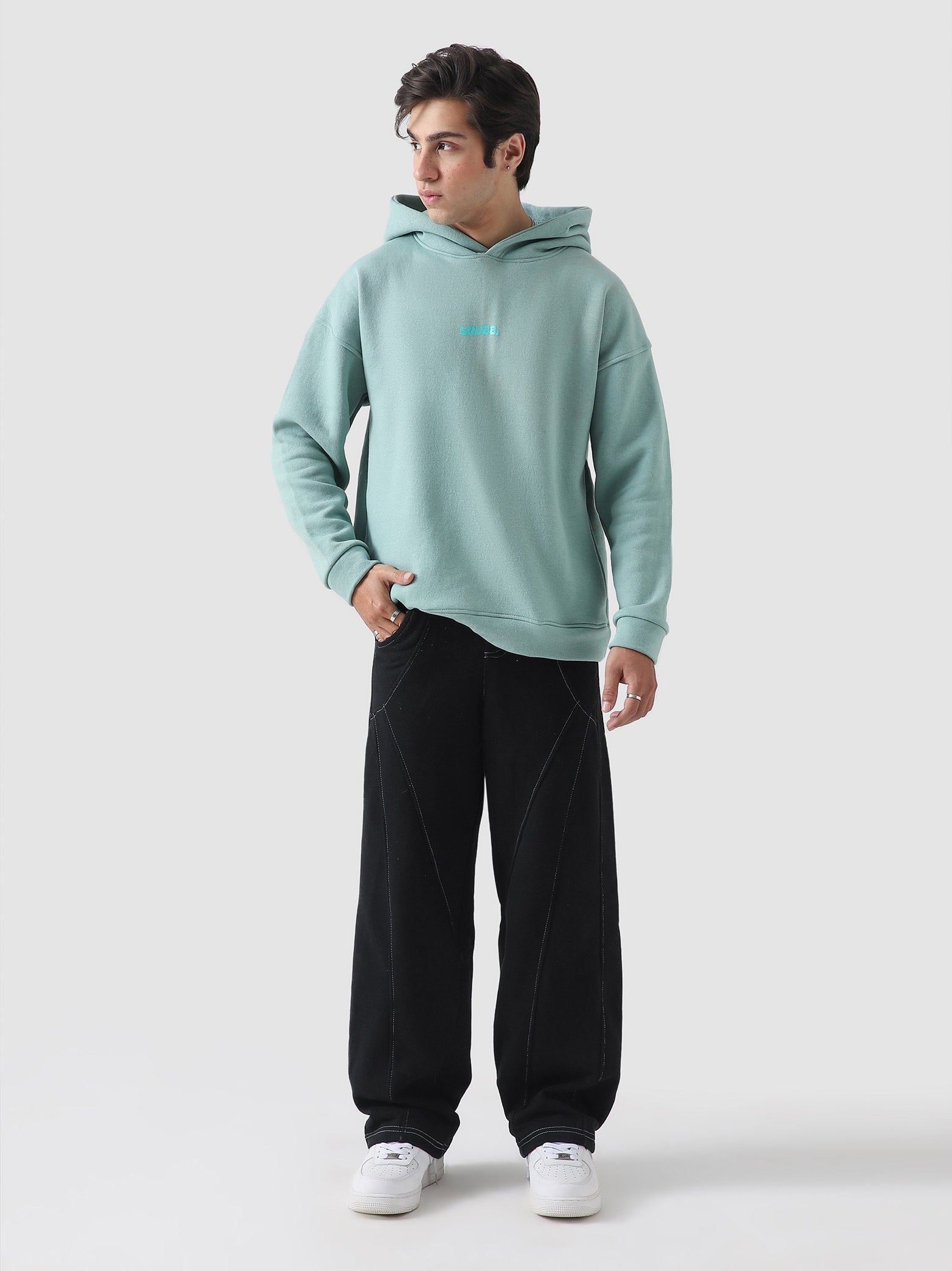 Basic Hoodie - Sage Green