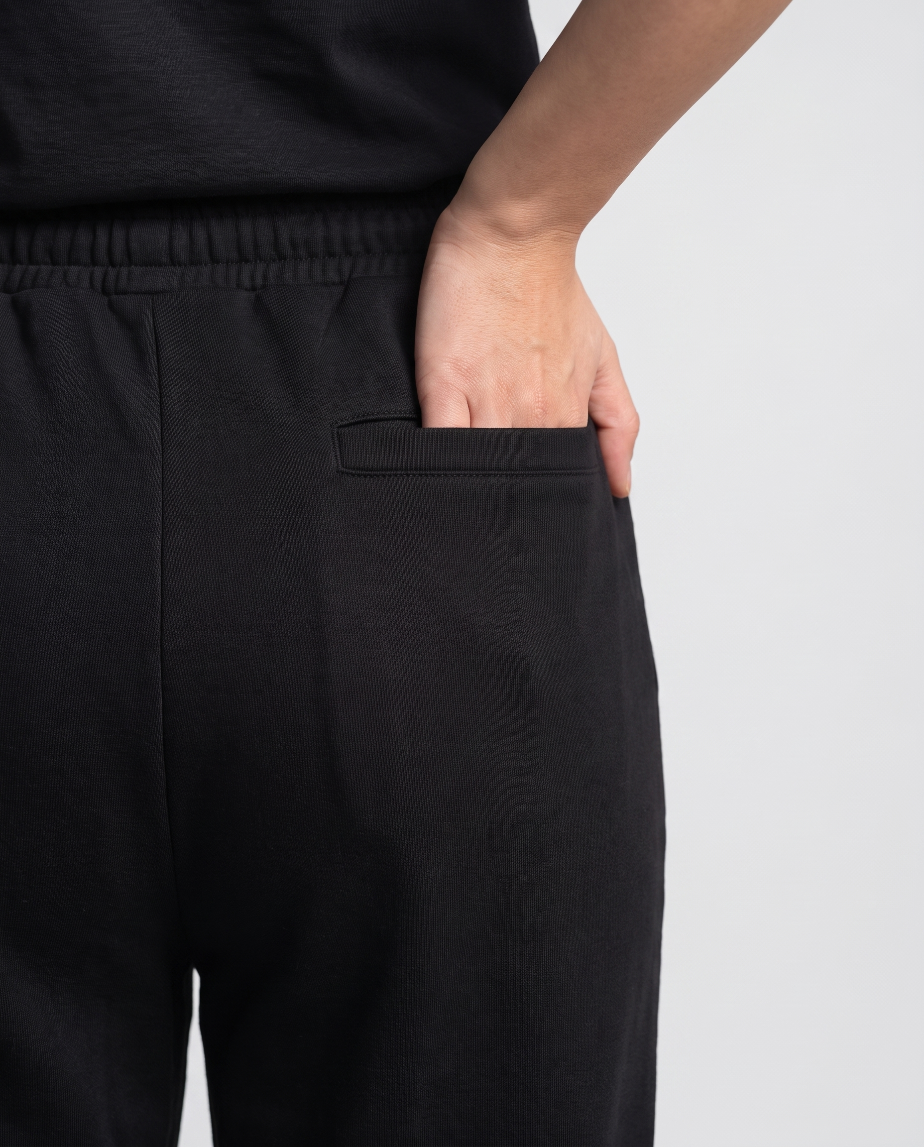 Piping Trouser | Black
