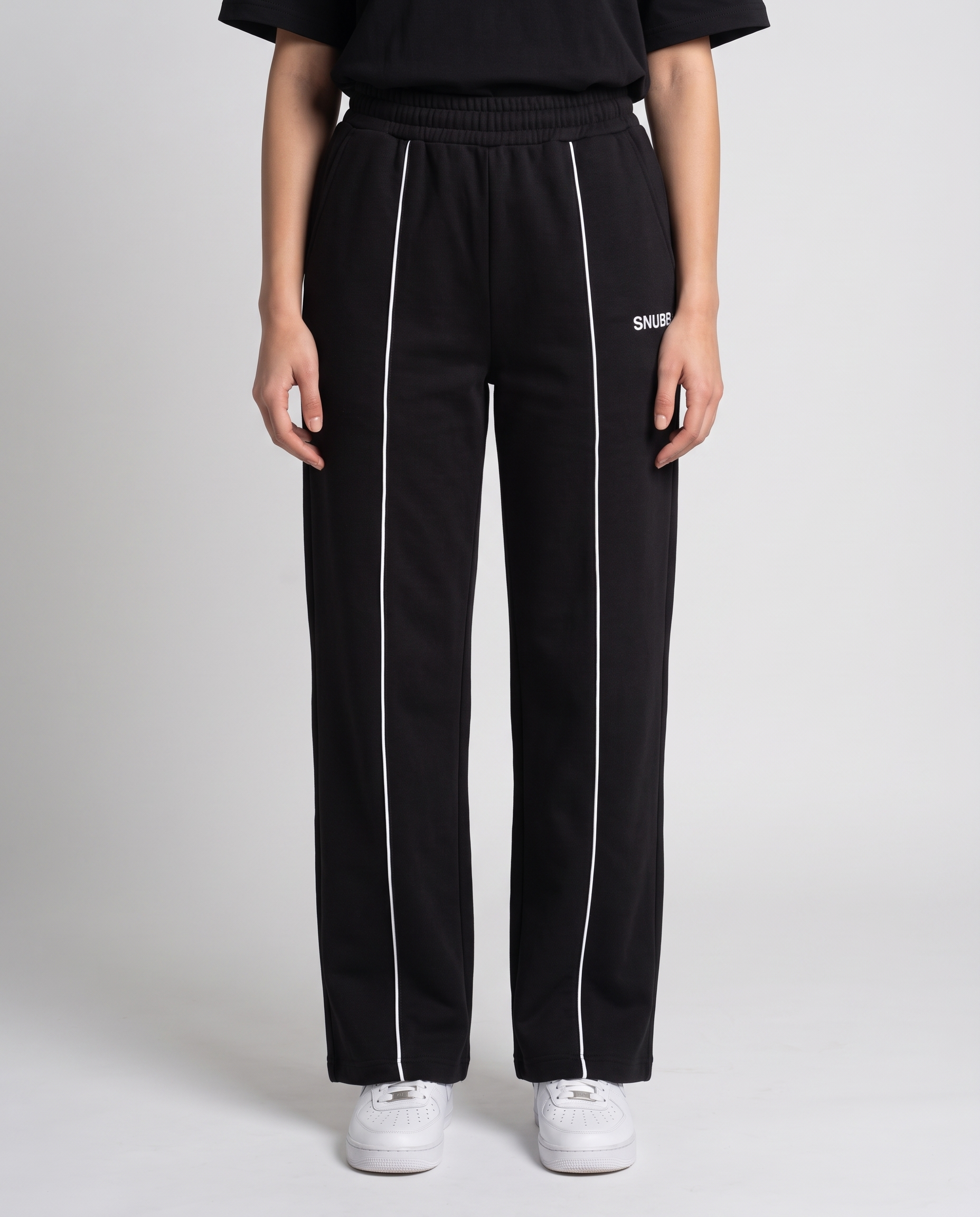 Piping Trouser | Black